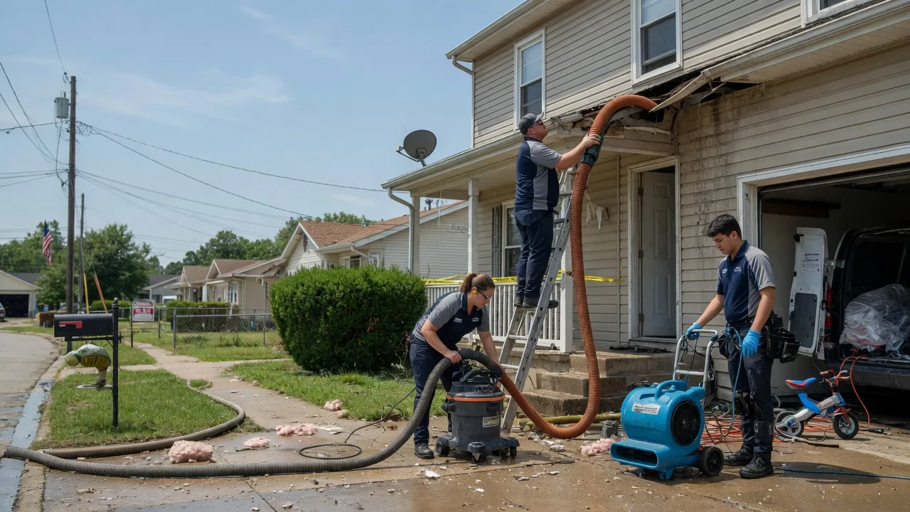 Water Damage Restoration in Mcleansboro, IL near me